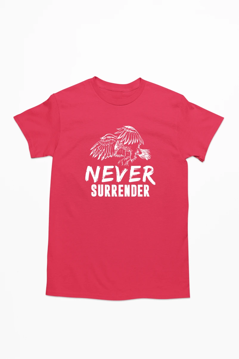Never Surrender Men's Tshirt