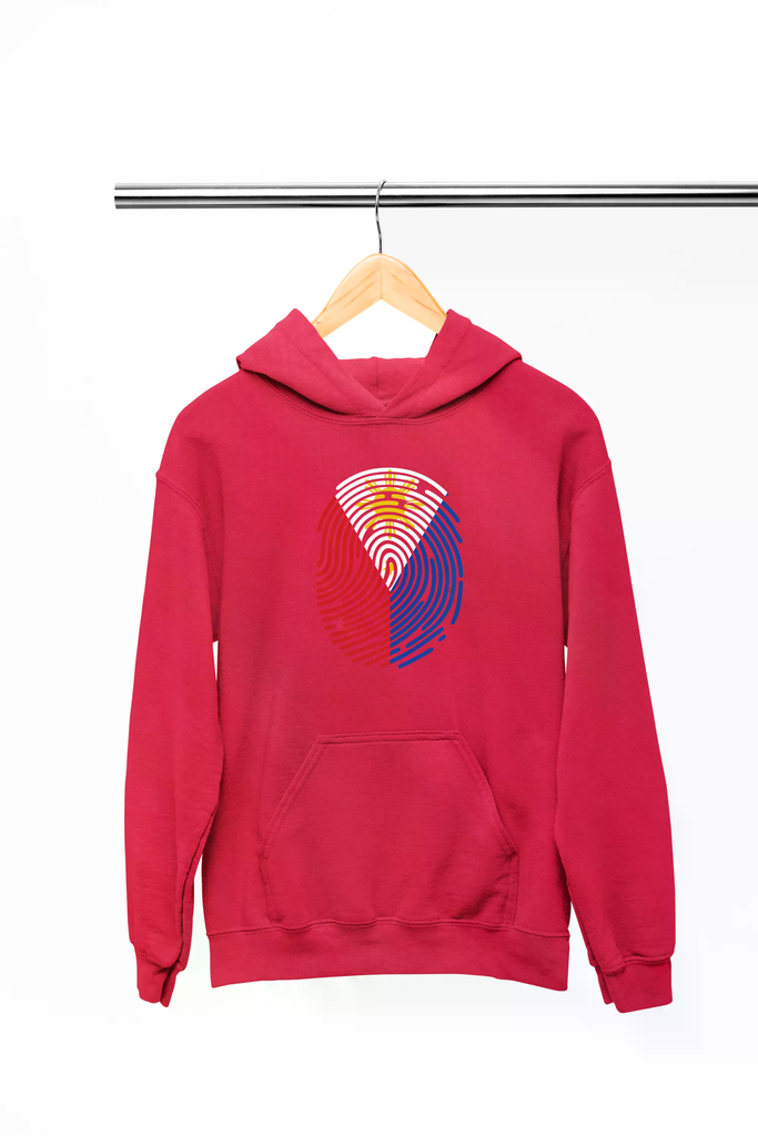 Fingerprint Filipino Art Hoodie