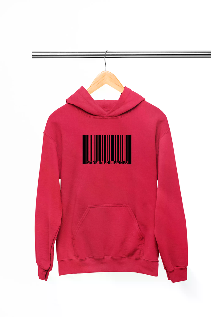 Made in Philippines Barcode Hoodie