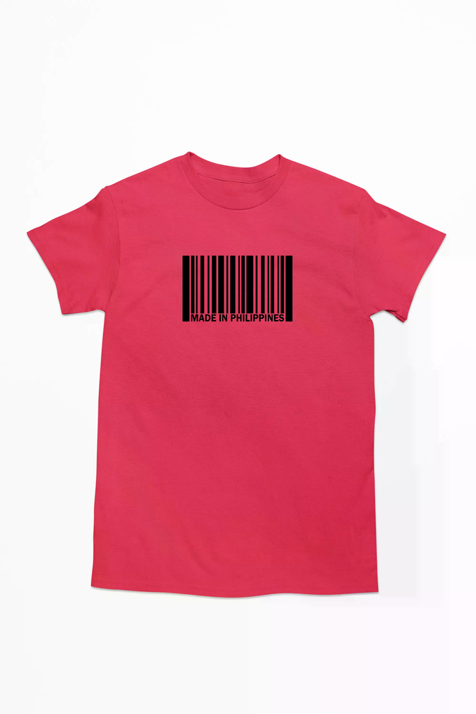 Made in Philippines Barcode Men's Tshirt