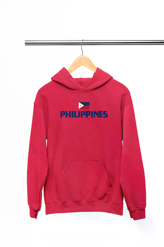 Philippines with Flag Hoodie