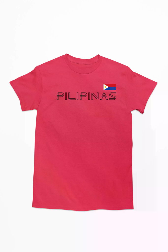 Pilipinas and Flag Men's Tshirt