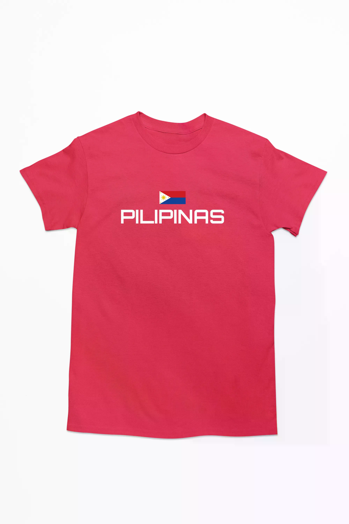 Pilipinas and Flag v2 Men's Tshirt