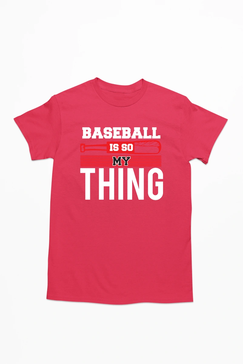 Baseball Is So My Thing Men's Tshirt