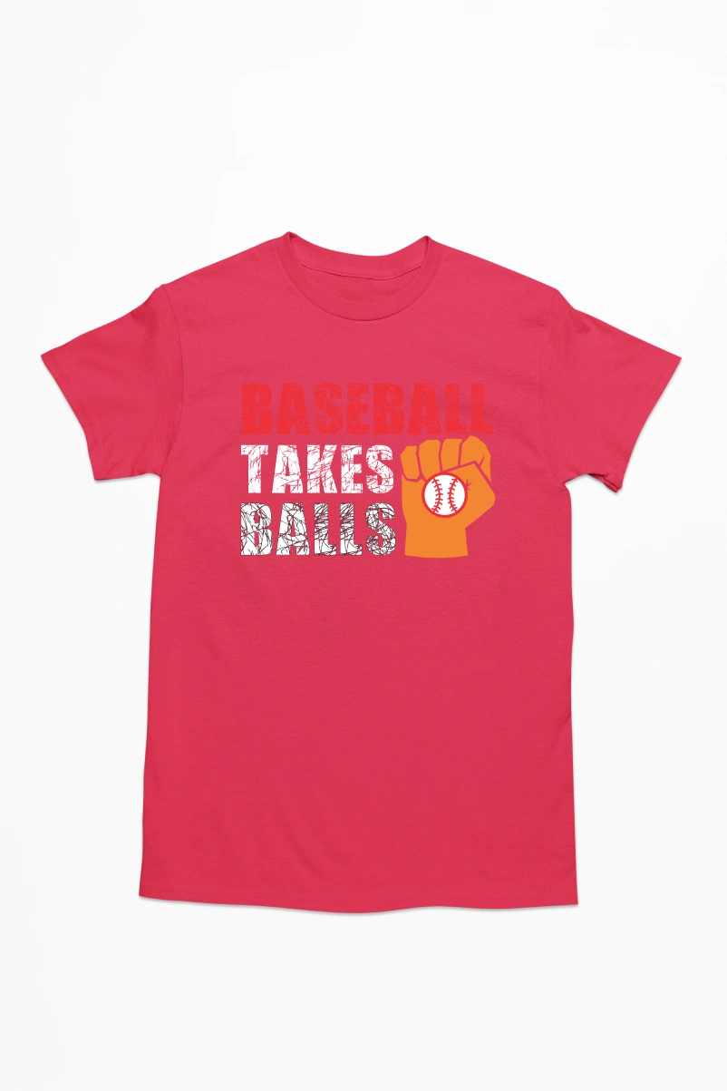 Baseball Takes Balls Men's Tshirt