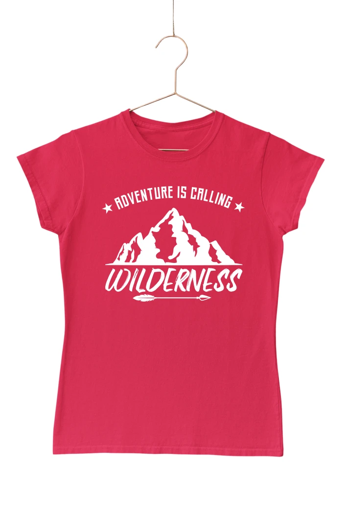 Adventure Is Calling Wilderness Women's Tshirt