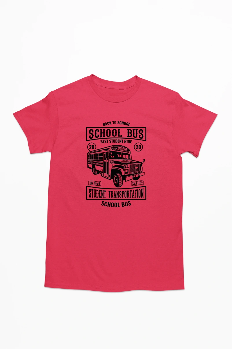 Back to School Men's Tshirt (Red, S)