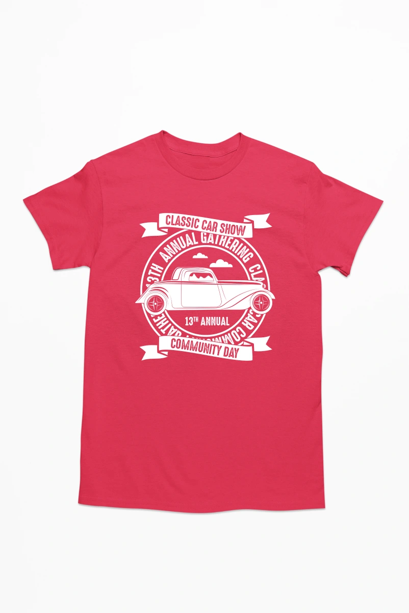 Classic Car Show Men's Tshirt