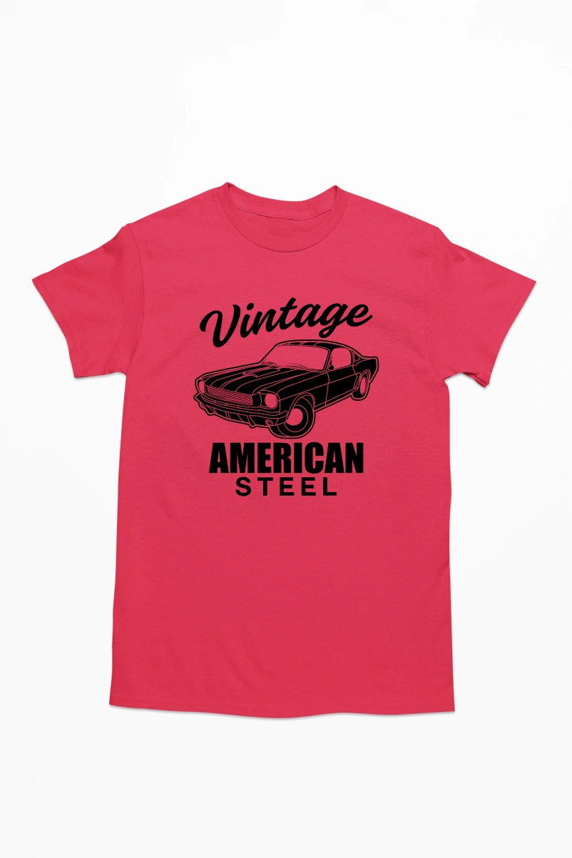 Vintage American Steel Men's Tshirt