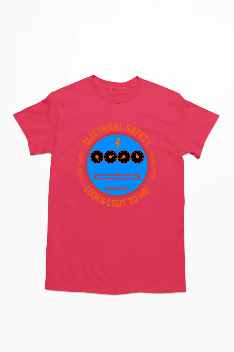 Electrical Safety Men's Tshirt