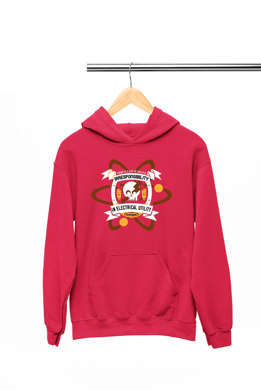 There is a Lot of Willful Irresponsibility Hoodie (Red, S)