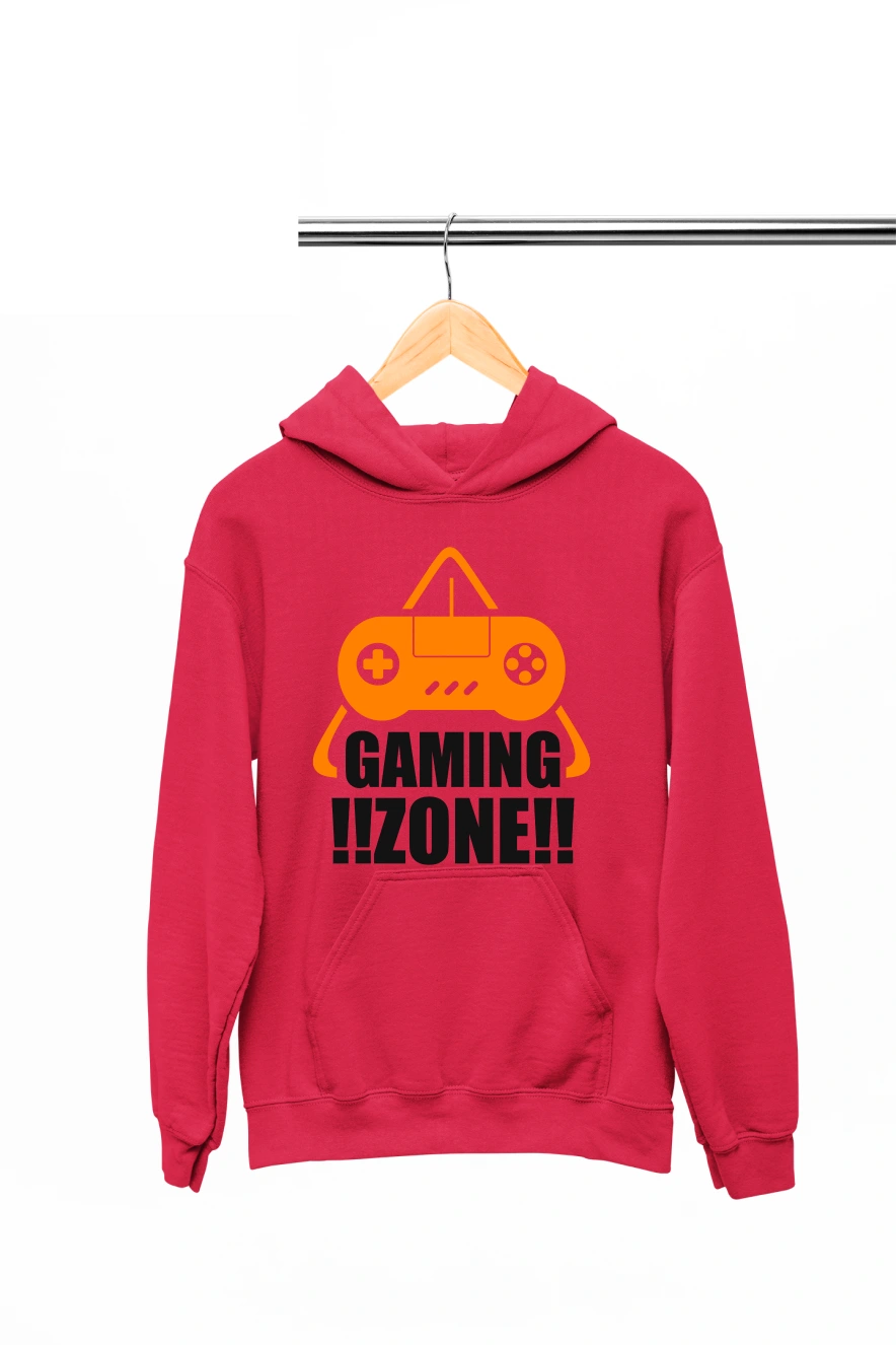 Gaming Zone Hoodie (Red, S)