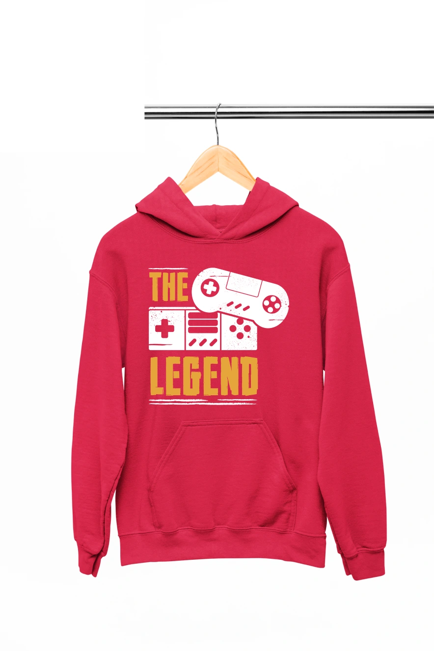 The Legend Hoodie (Red, S)