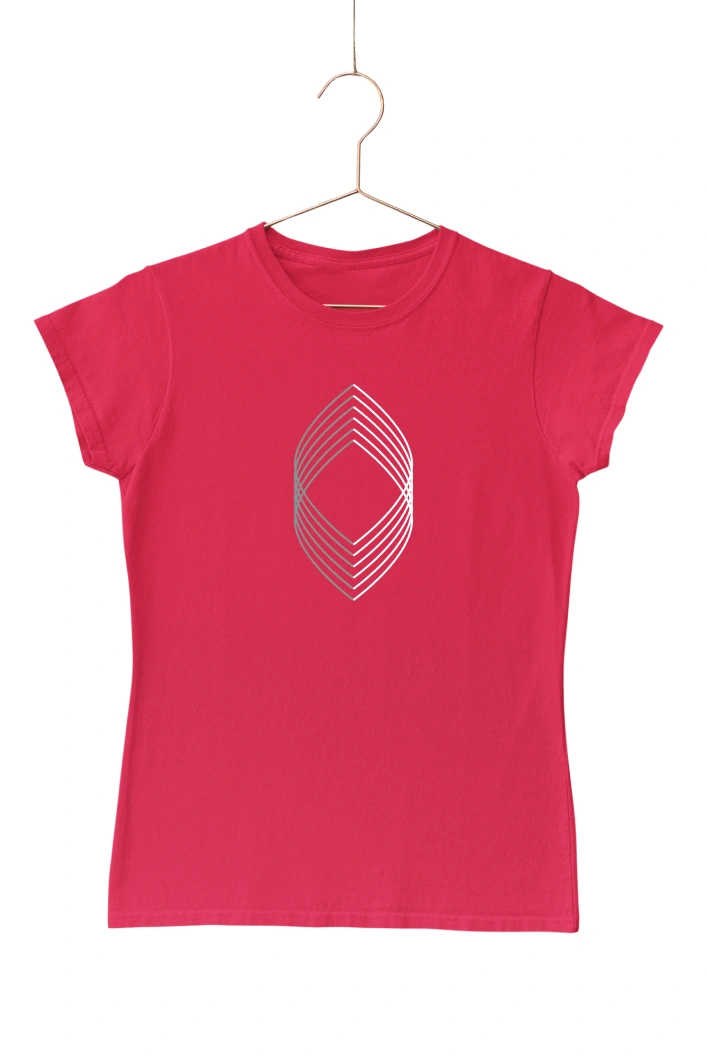 Geometry Ver.11 Women's Tshirt (Red, S)