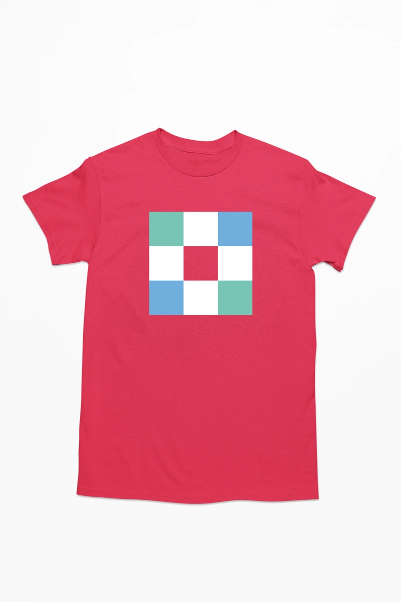 Geometry Ver.13 Men's Tshirt (Red, S)