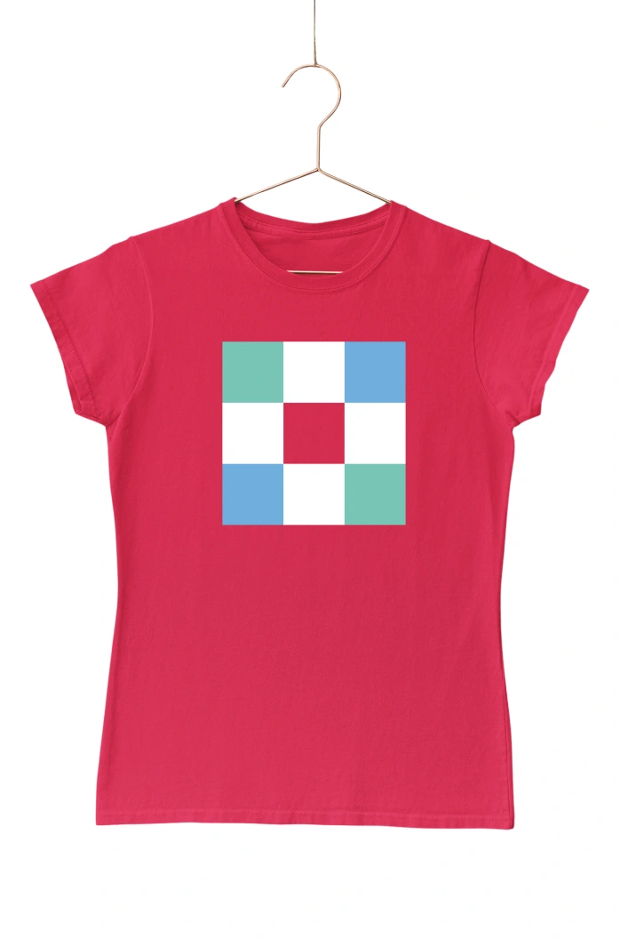 Geometry Ver.13 Women's Tshirt (Red, S)