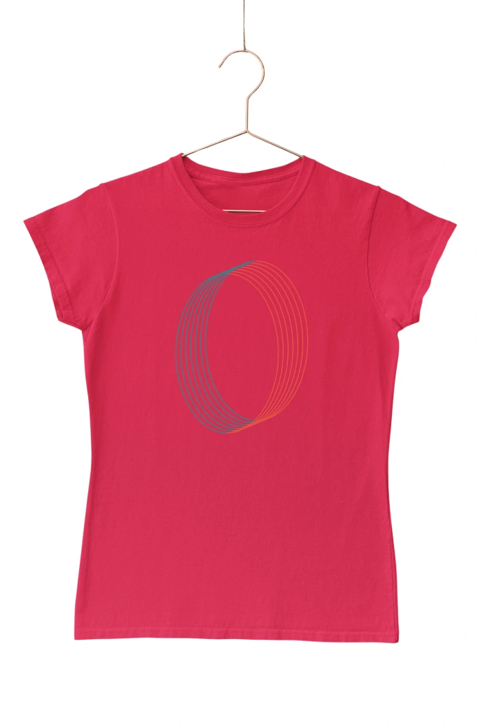 Geometry Ver.17 Women's Tshirt (Red, S)