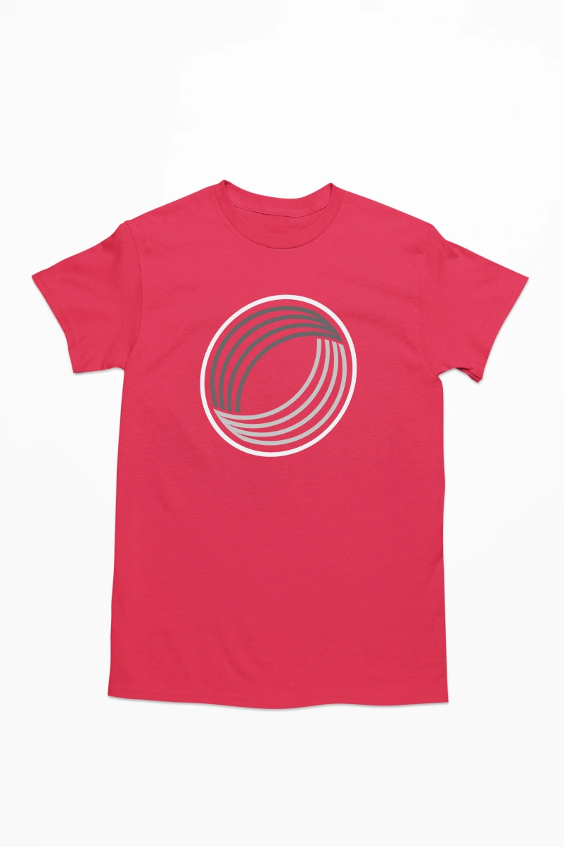 Geometry Ver.18 Men's Tshirt (Red, S)