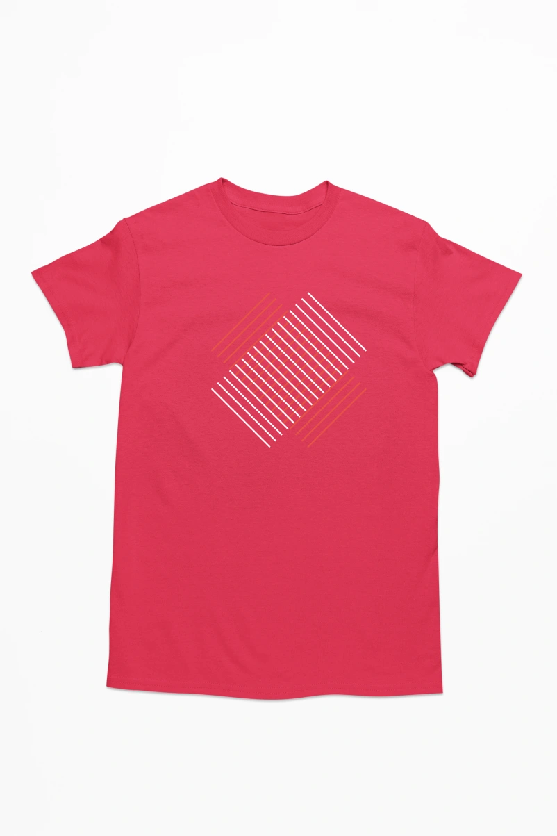 Geometry Ver.20 Men's Tshirt (Red, S)