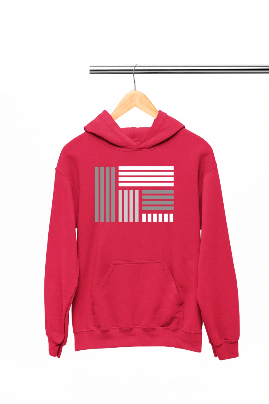 Geometry Ver.21 Hoodie (Red, S)