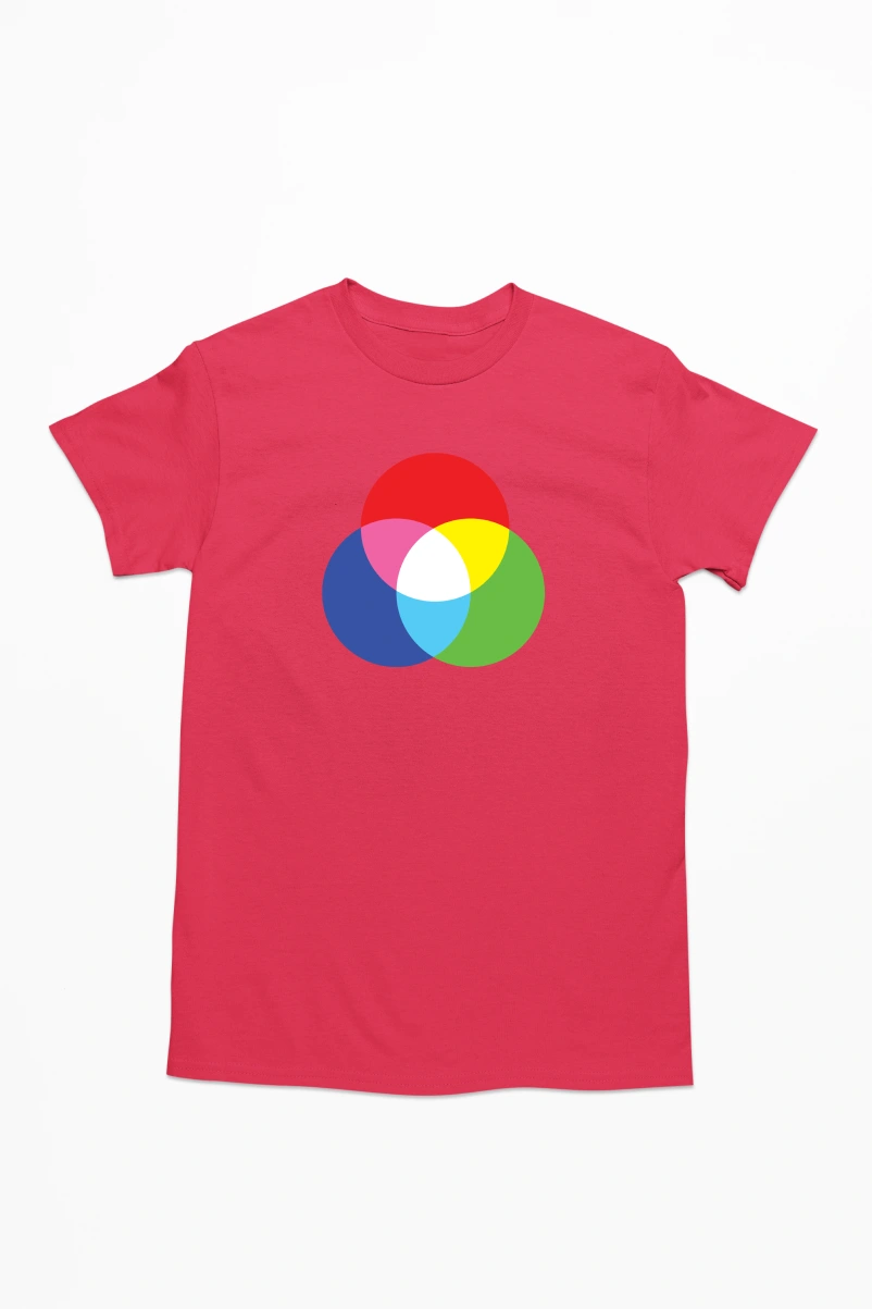 Geometry Ver.22 Men's Tshirt (Red, S)