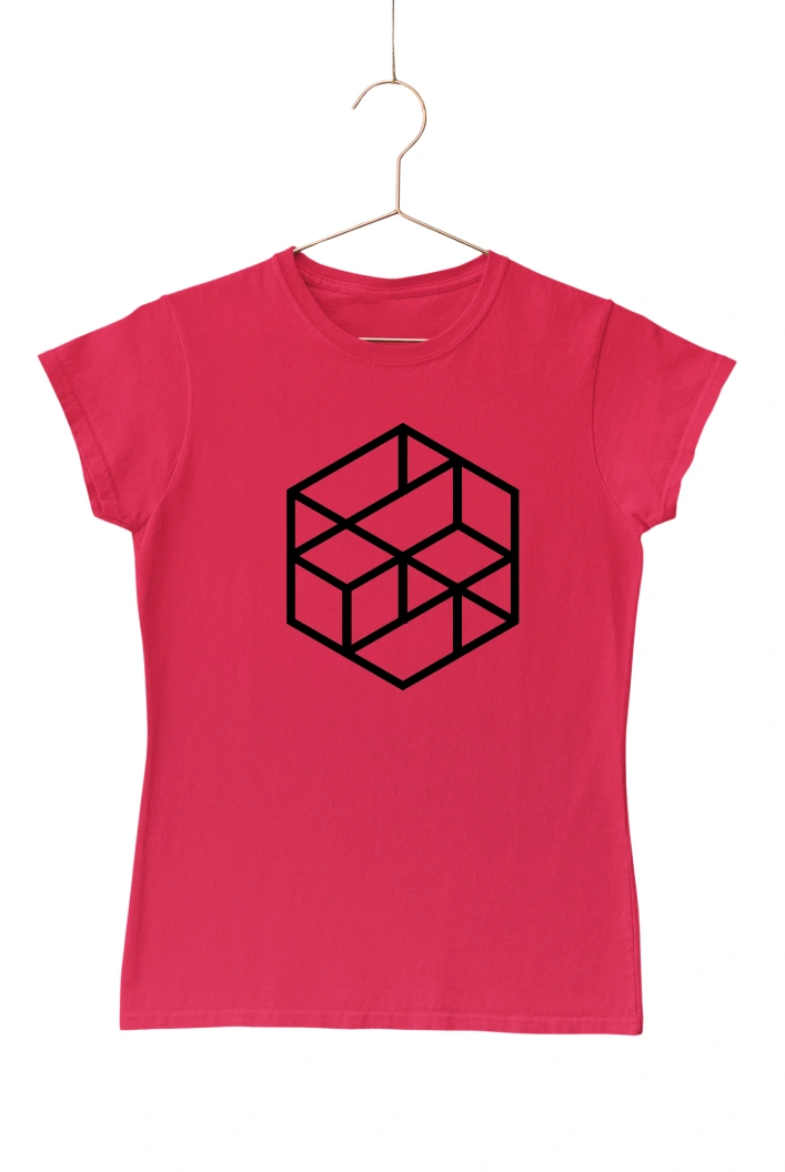 Geometry Ver.23 Women's Tshirt (Red, S)