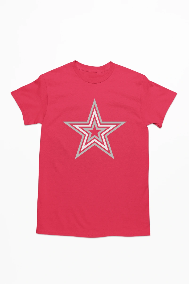 Geometry Ver.24 Men's Tshirt (Red, S)