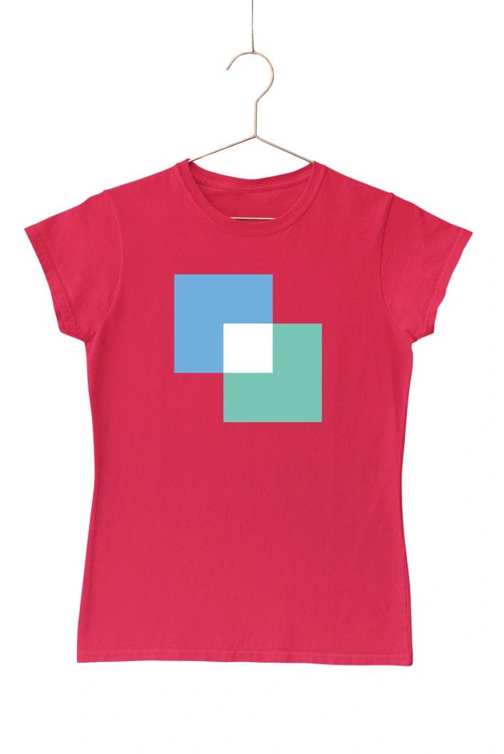 Geometry Ver.26 Women's Tshirt (Red, S)