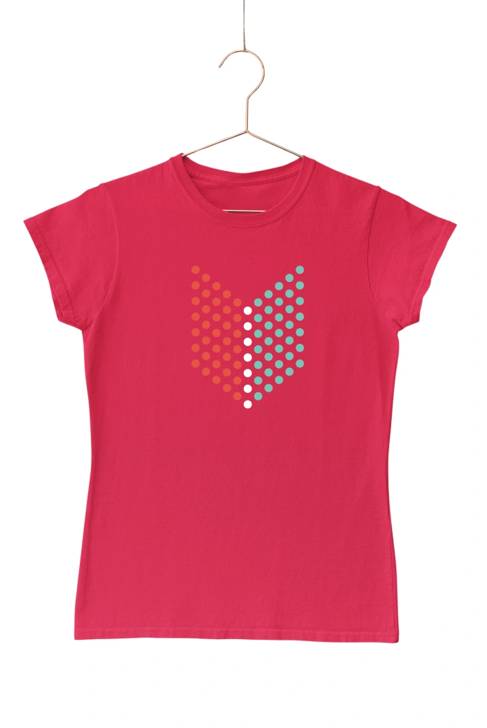 Geometry Ver.4 Women's Tshirt (Red, S)
