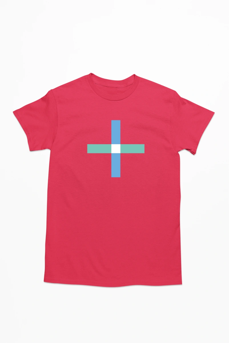 Geometry Ver.7 Men's Tshirt (Red, S)