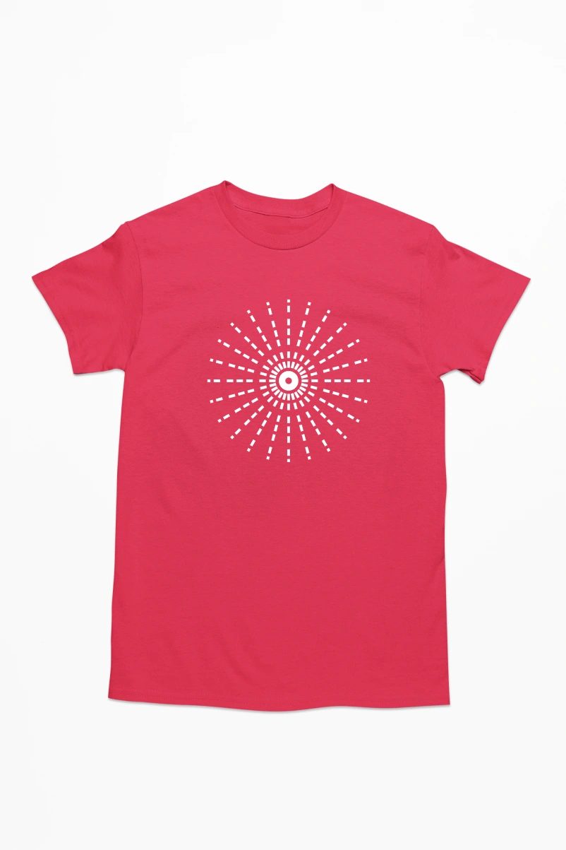 Geometry Ver.9 Men's Tshirt (Red, S)