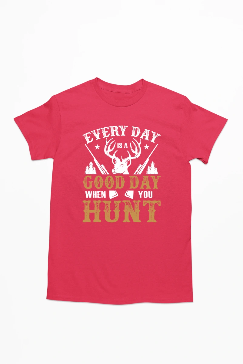 Every Day is a Gooday Men's Tshirt (Red, S)