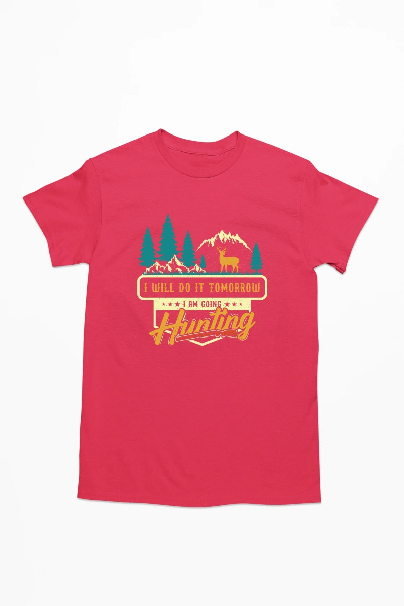 I Will Do It Tomorrow Ver.2 Men's Tshirt (Red, S)