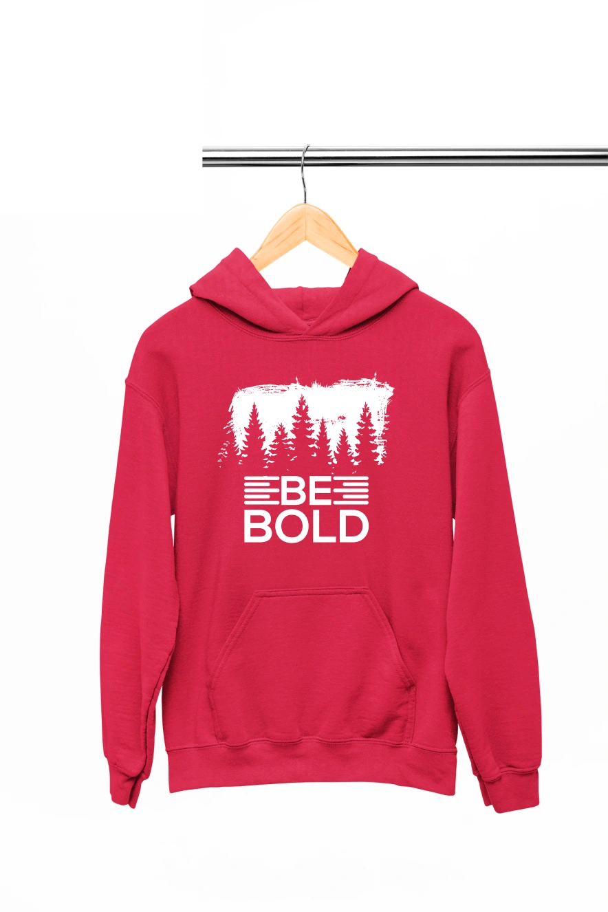Be Bold Hoodie (Red, S)