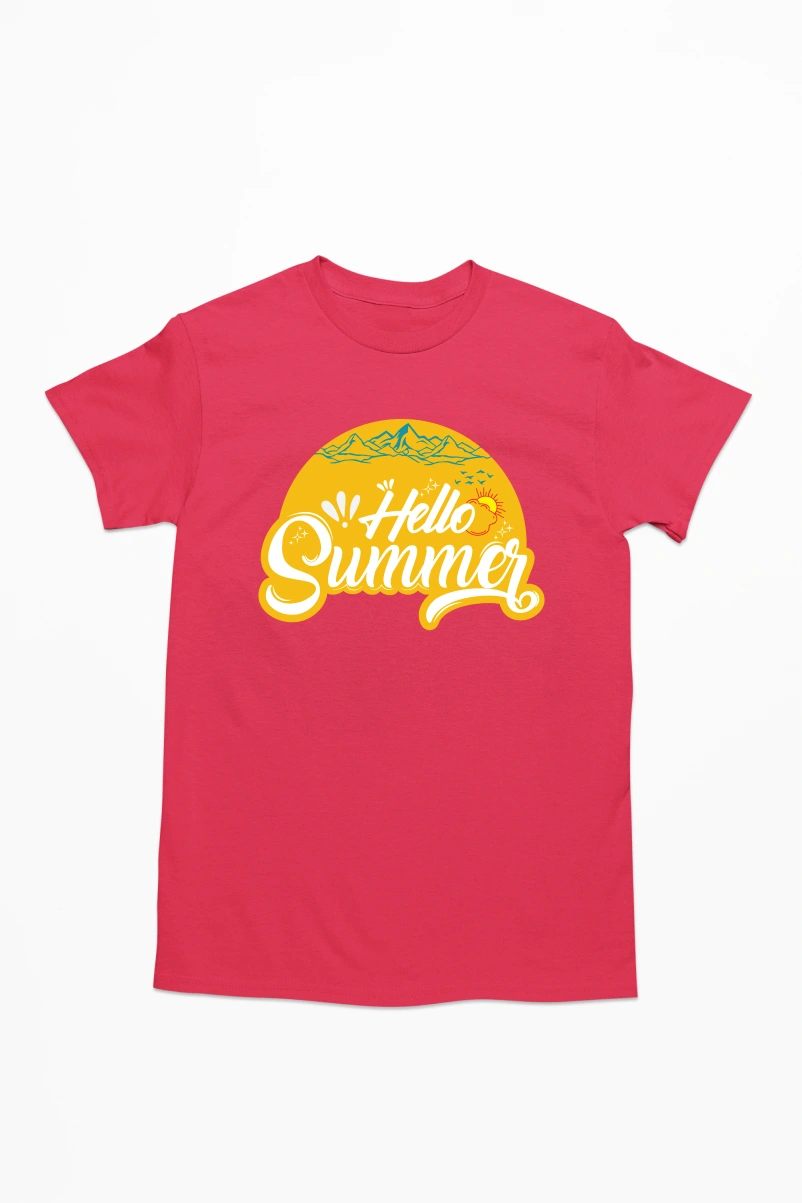 Hello Summer Men's Tshirt