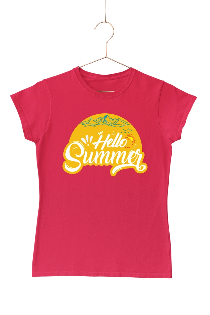 Hello Summer Women's Tshirt
