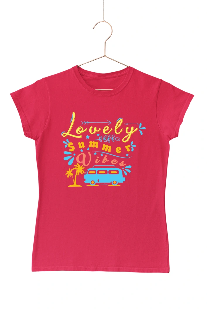 Lovely Summer Vibes Women's Tshirt