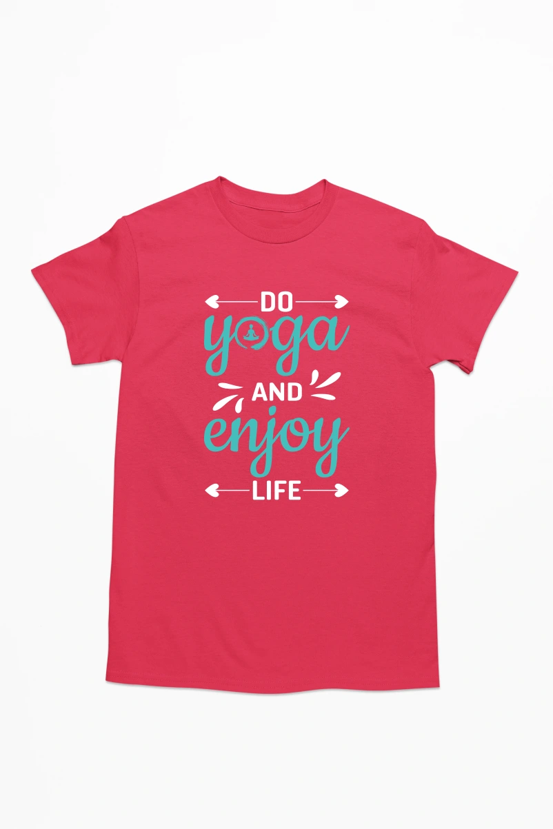 Do Yoga And Enjoy Life Men's Tshirt