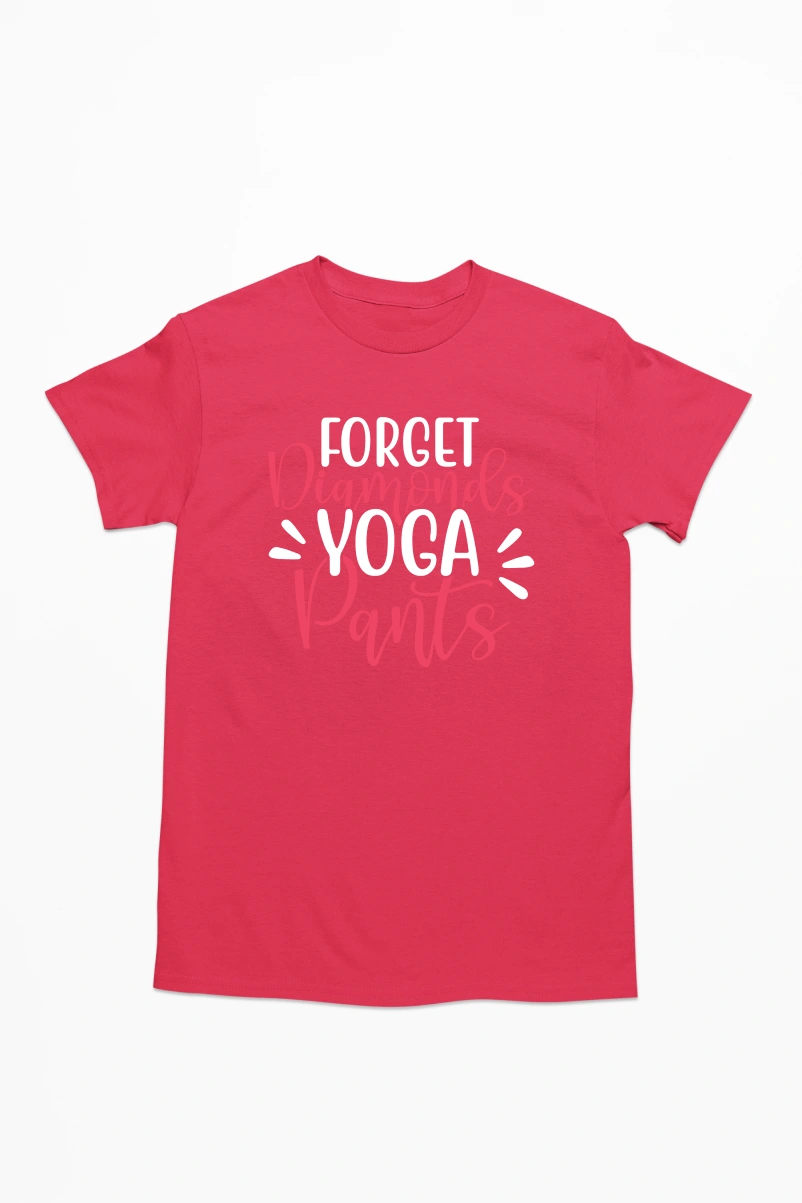 Forget Diamonds Yoga Pants Men's Tshirt