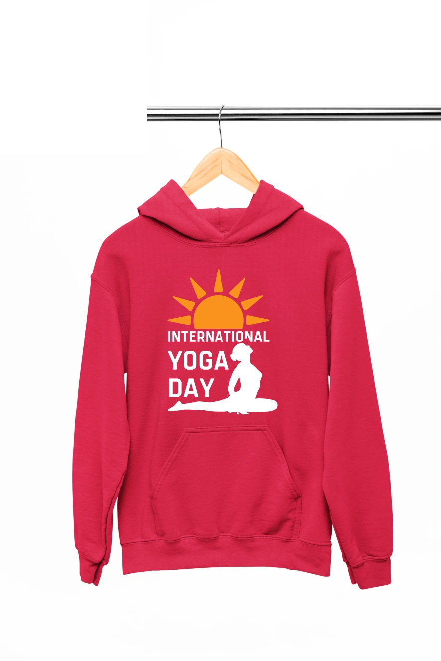 International Yoga Day Hoodie