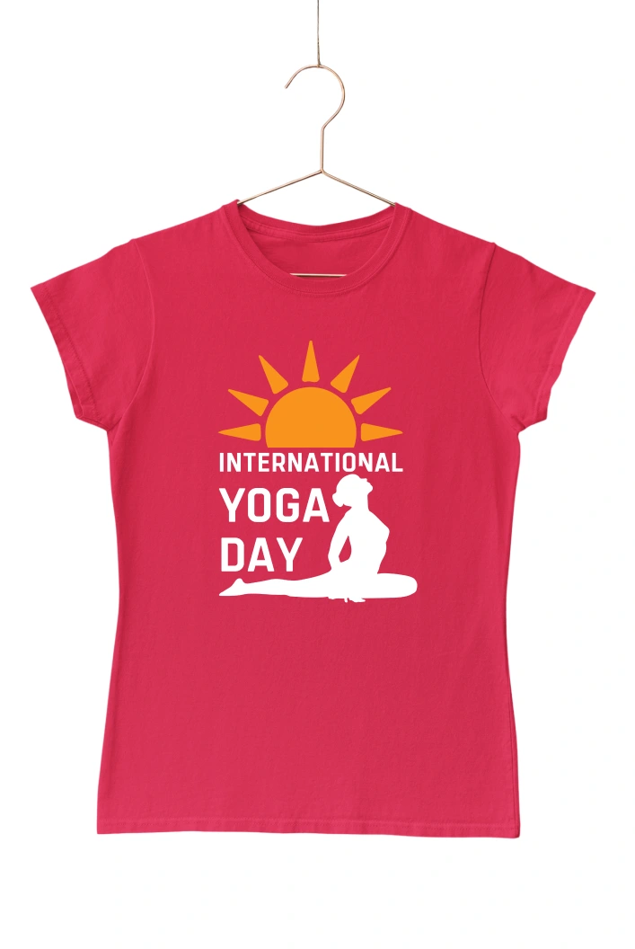 International Yoga Day Women's Tshirt