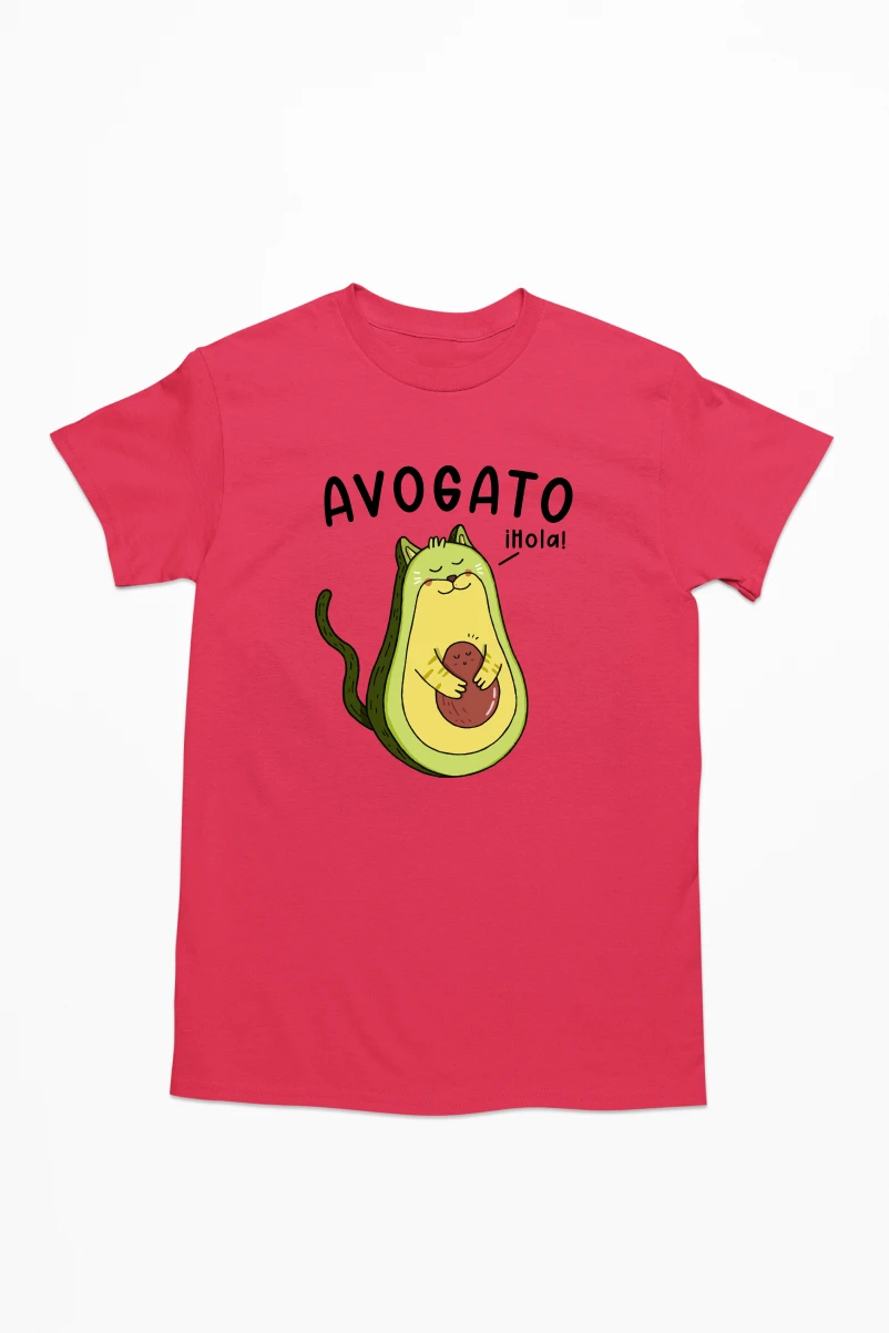 Avogato Men's Tshirt (Red, S)