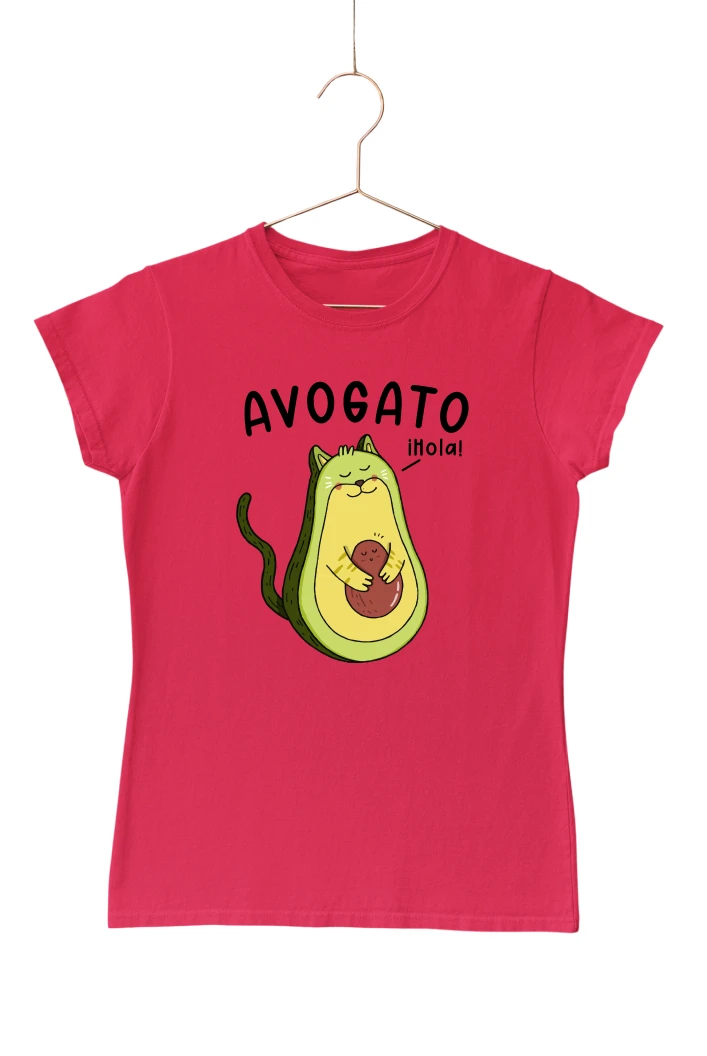 Avogato Women's Tshirt (Red, S)
