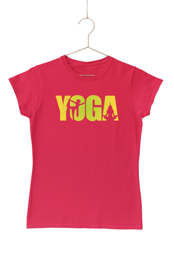 Yoga Ver.3 Women's Tshirt (Red, S)