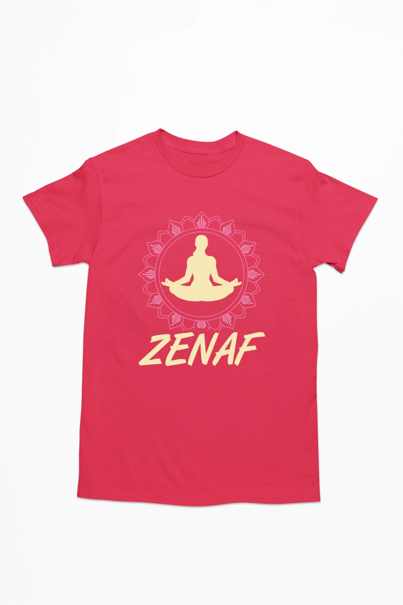 Zenaf Men's Tshirt (Red, S)