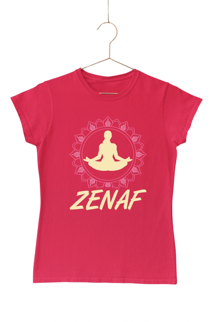 Zenaf Women's Tshirt (Red, S)