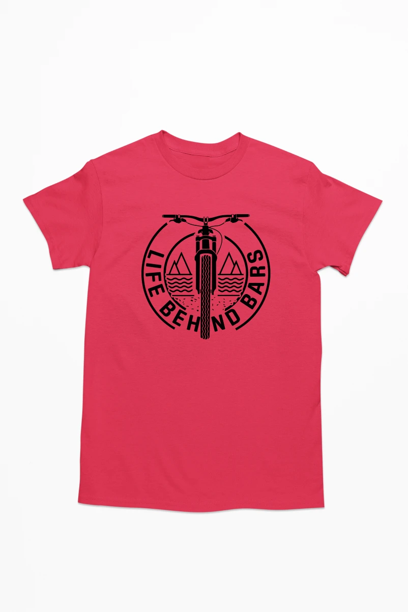 Life Behind Bars Men's Tshirt (Red, S)