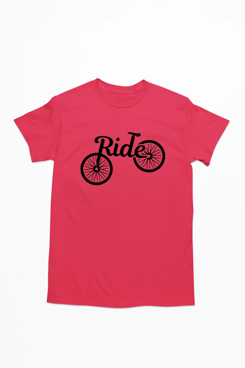 Ride Men's Tshirt (Red, S)