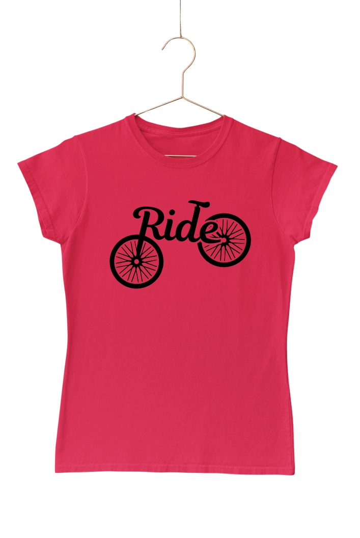 Ride Women's Tshirt (Red, S)