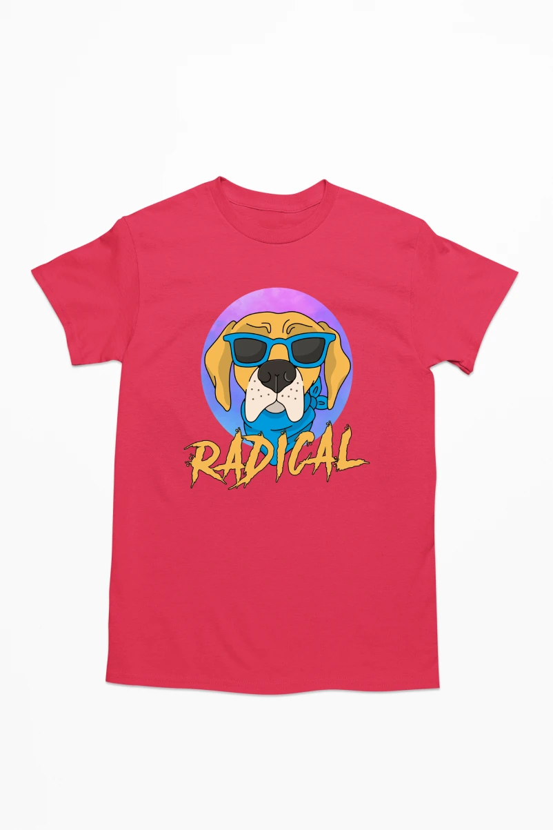 Radical Men's Tshirt (Red, S)